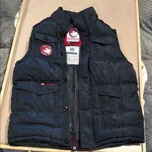 Men’s Canada Weather Gear Black Puffer Vest